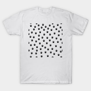 Cat's hand drawn paws T-Shirt